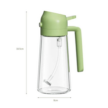 Carregar imagem no visualizador da galeria, Pulverizador de Óleo 2 em 1 500ml com Controle de Porção - Compre 1 Leve 2
