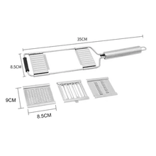 Carregar imagem no visualizador da galeria, Ralador Profissional de Legumes Multiuso Com 4 Lâminas
