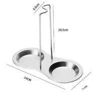 Carregar imagem no visualizador da galeria, Conjunto Inox com Suporte e Base Coletora Casa Splendida
