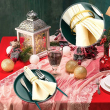 Carregar imagem no visualizador da galeria, Argola Porta‑Guardanapo Dourada Minimal Casa Splendida
