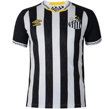 Carregar imagem no visualizador da galeria, Camisa Santos Away 25/26 Jogador - Preta e Branca
