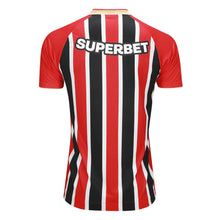 Carregar imagem no visualizador da galeria, Camisa São Paulo Away 25/26 Jogador - Vermelha e Preta
