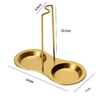 Carregar imagem no visualizador da galeria, Conjunto Inox com Suporte e Base Coletora Casa Splendida
