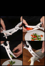 Carregar imagem no visualizador da galeria, Tesoura de Cozinha Trinchante  Corta, Raspa e Abre
