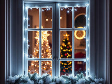 Carregar imagem no visualizador da galeria, Cordão LED Premium com 100 lâmpadas - 10 metros. Bivolt
