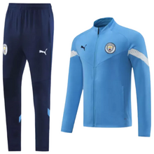 Carregar imagem no visualizador da galeria, Agasalho de Viagem Manchester City - Masculino - Azul Claro

