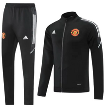 Carregar imagem no visualizador da galeria, Agasalho de Viagem Manchester United - Masculino - Preto e Branco
