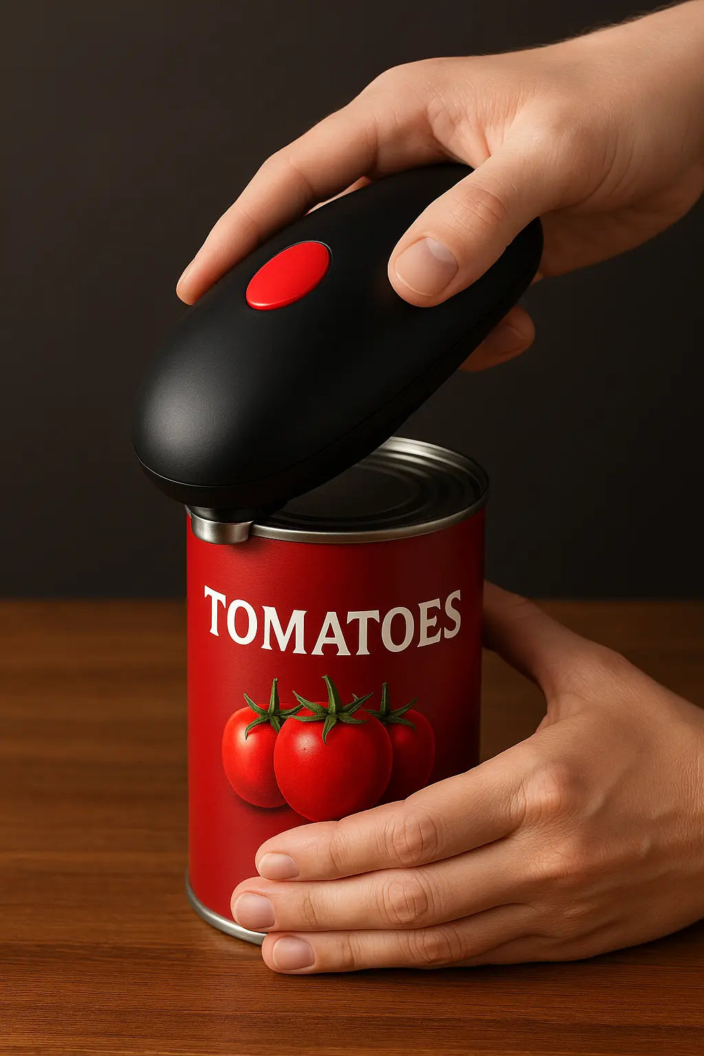 Abridor Elétrico de Latas com 1 Toque Seguro Max Precision